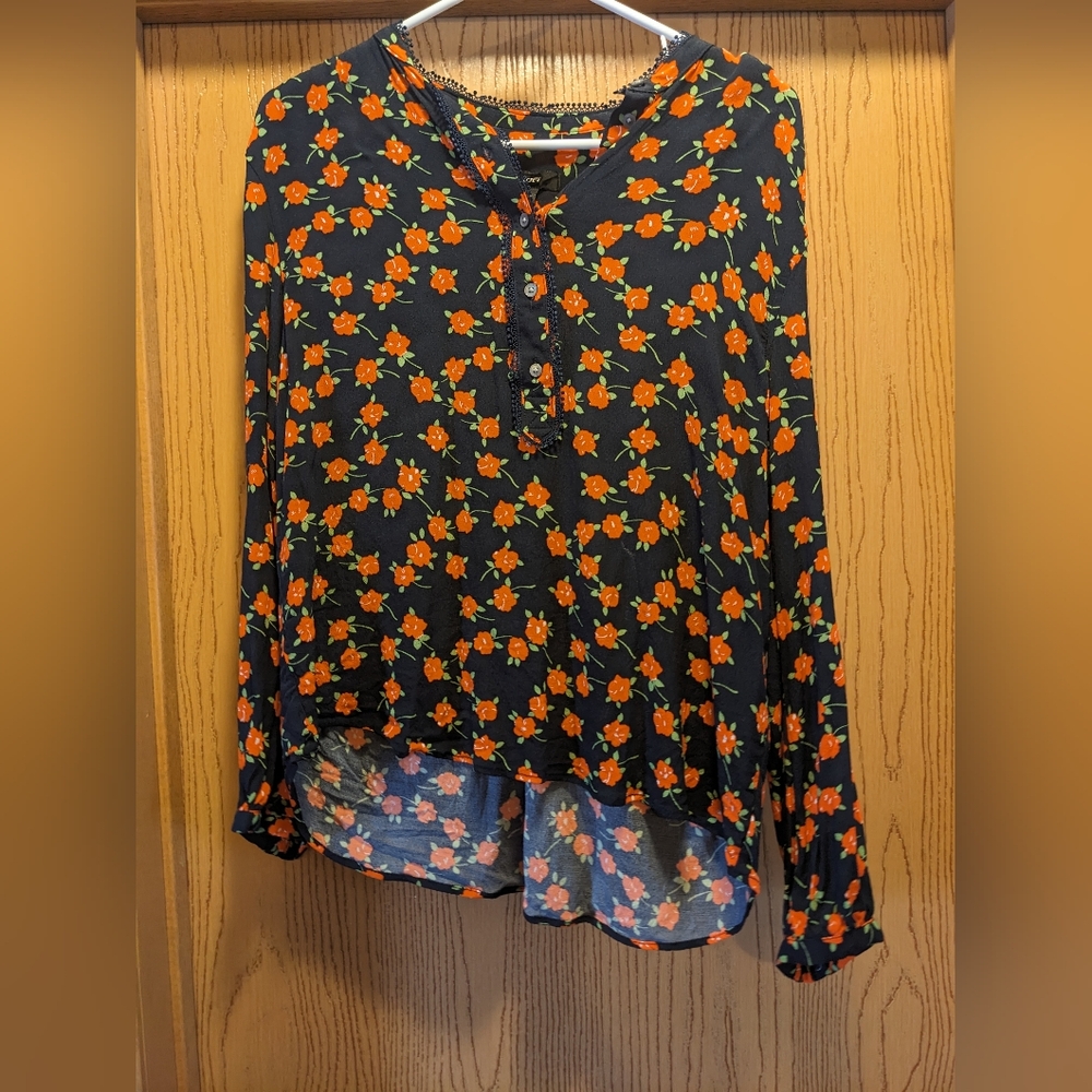 JCrew blouse size L